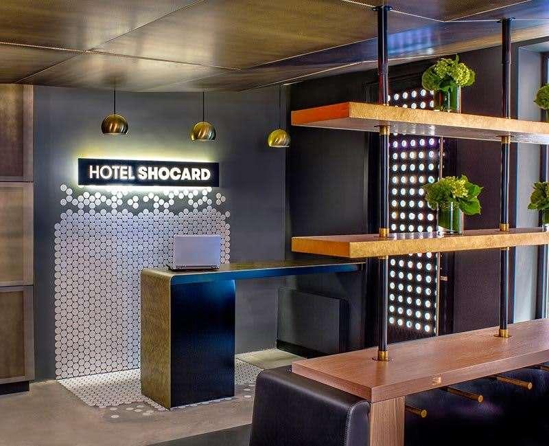 Hotel Shocard Нью-Йорк Интерьер фото